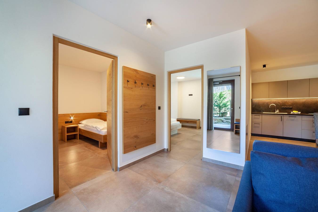 Ganze Wohnung, Ferienwohnung "Camping Passeier Garten" mit Bergblick, Pool, Sauna & Wlan in Saltaus, St. Martin in Passeier