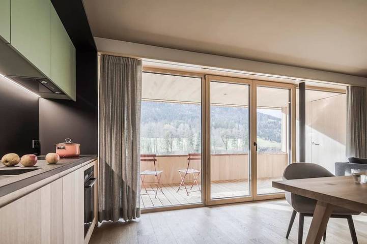Ferienwohnung für 4 Personen, mit Balkon und Sauna in Mellau