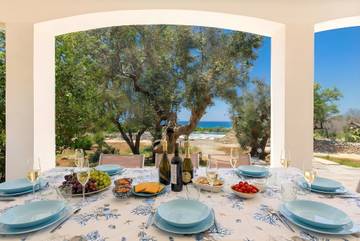 Villa per 11 Persone in Morciano di Leuca, Golfo di Taranto, Foto 4