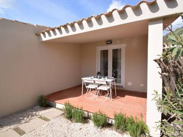 Strandhaus für 4 Personen, mit Garten und Ausblick auf Sardinien
