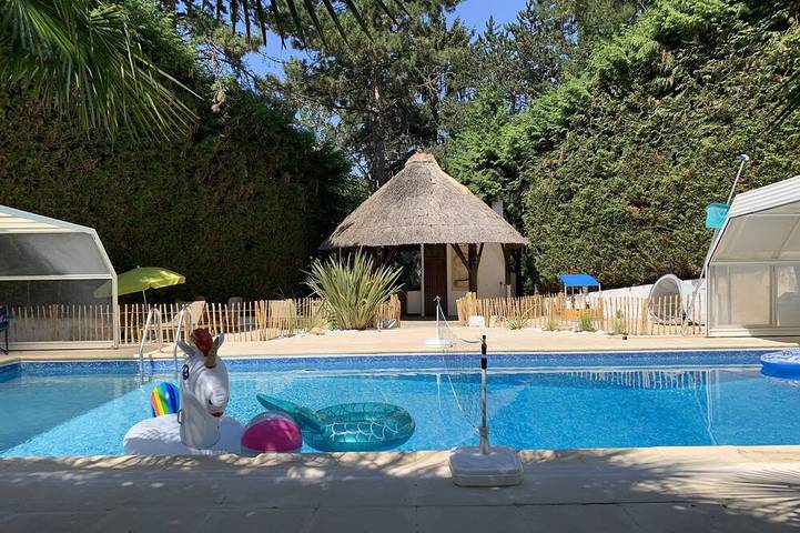 Appartement de vacances pour 8 personnes, avec piscine et sauna ainsi que jacuzzi et jardin - 1