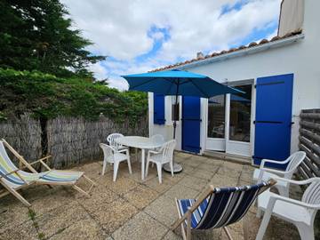 Location de vacances pour 4 personnes, avec terrasse dans L'Aiguillon-la-Presqu'île