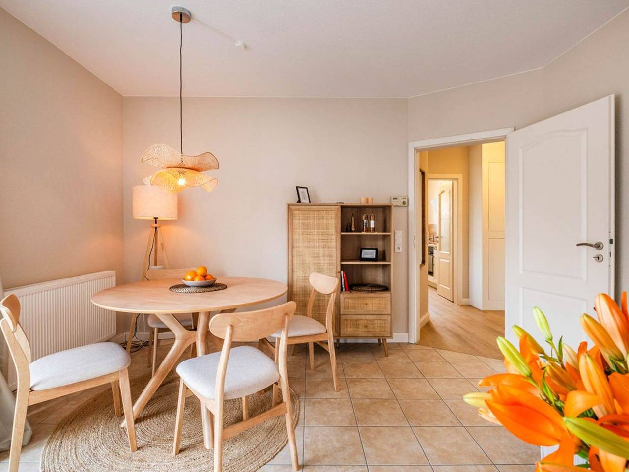 Ganze Ferienwohnung, Westerwarft - Zentrumsnahes Urlaubsdomizil in Büsum: Komfort für 2 Personen in Hafen Büsum, Büsum