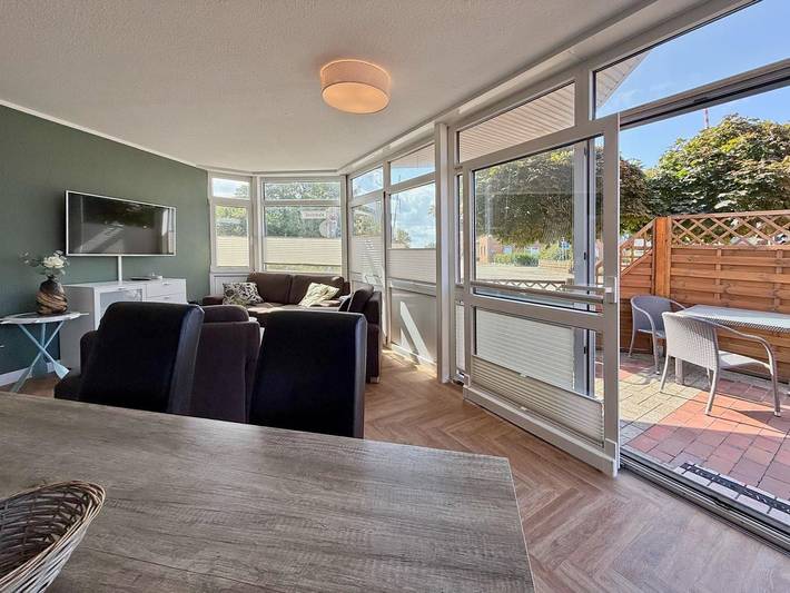 Ferienwohnung für 4 Personen, mit Terrasse auf Borkum - 2
