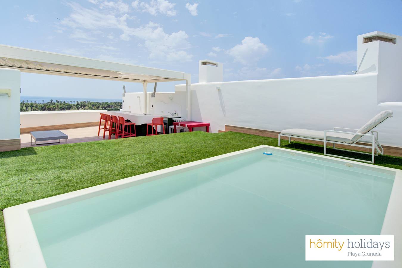 Apartamento entero, Homity Ático + Piscina in Playa Granada, Motril