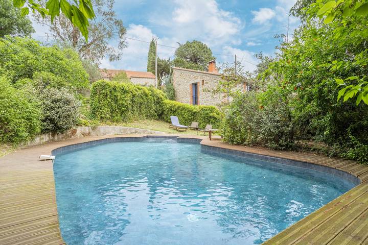 Location de vacances pour 3 personnes, avec Jardin à Saint-Jean-Pla-de-Corts