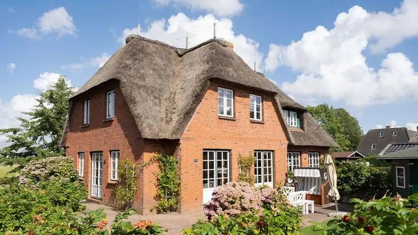 Ferienhaus für 6 Personen, mit Terrasse und Garten in Wrixum