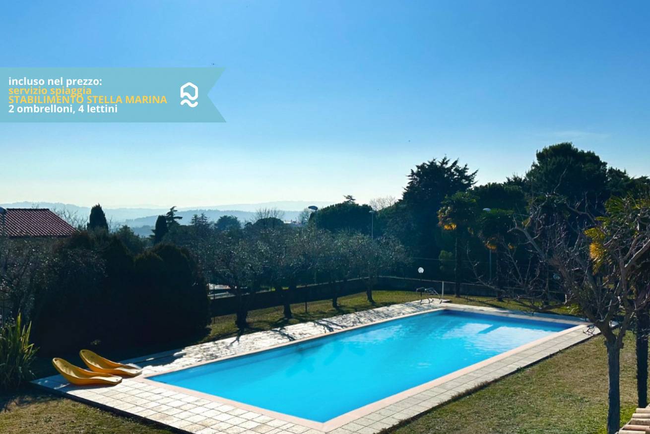 Appartamento intero, Viva1 - Numana, nuovo pentalocale in villa con piscina in Riviera del Conero