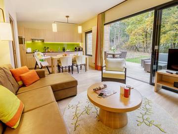 Gîte pour 4 personnes, avec jardin ainsi que sauna et jacuzzi à Les Trois-Moutiers