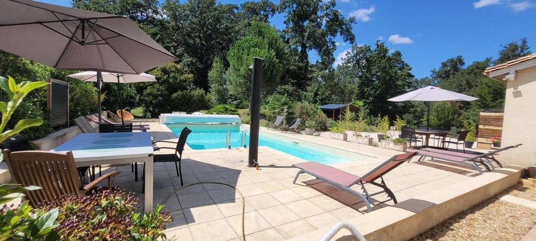 Location de vacances pour 2 personnes, avec jardin et piscine à Lamonzie-Montastruc - 2