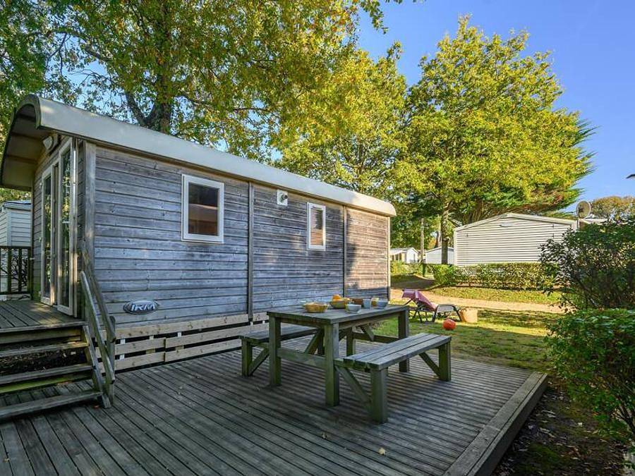Camping la Grande Métairie - Mobilhome 4 personas - Cabaña | 2 Dormitorios | 2/4 Pers. in Carnac, Côte des Mégalithes