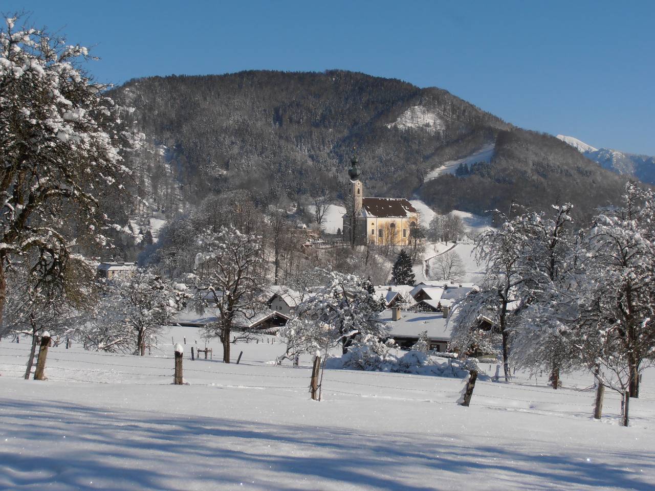 Ganze Ferienwohnung, Dammerer Hof inkl. Chiemgaukarte - Ferienhäuschen 30qm, Terrasse, Küche, 1 Wohn- Schlafzimmer, max 2 P. Wlan in Ruhpolding, Bayerische Alpen