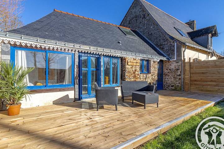 Gîte pour 2 personnes, avec jardin, animaux acceptés