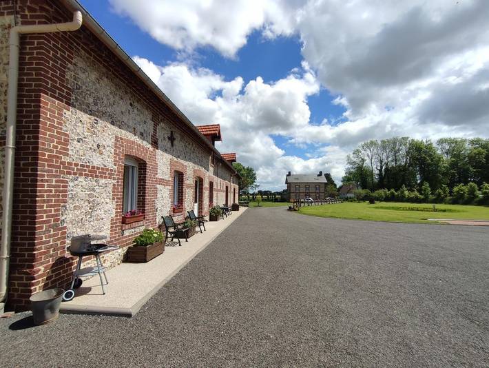 Gîte pour 6 personnes, avec jardin, animaux acceptés à Thiergeville - 3