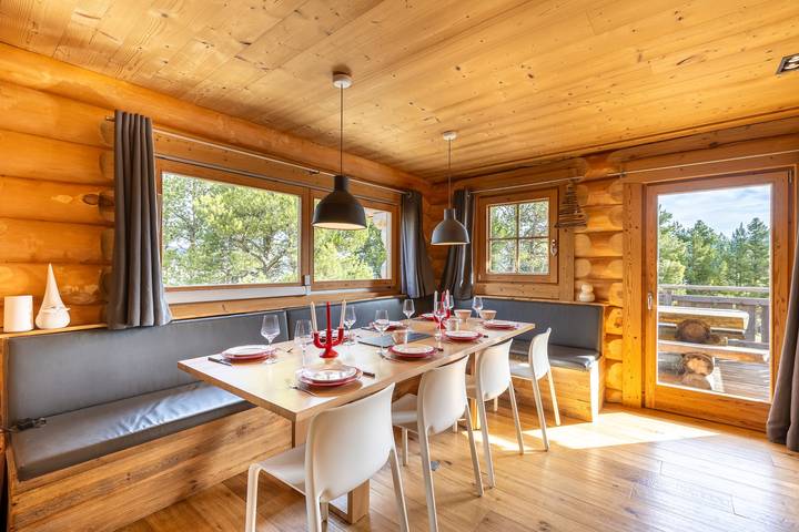 Chalet pour 9 personnes, avec balcon et jardin à Les Angles - 4