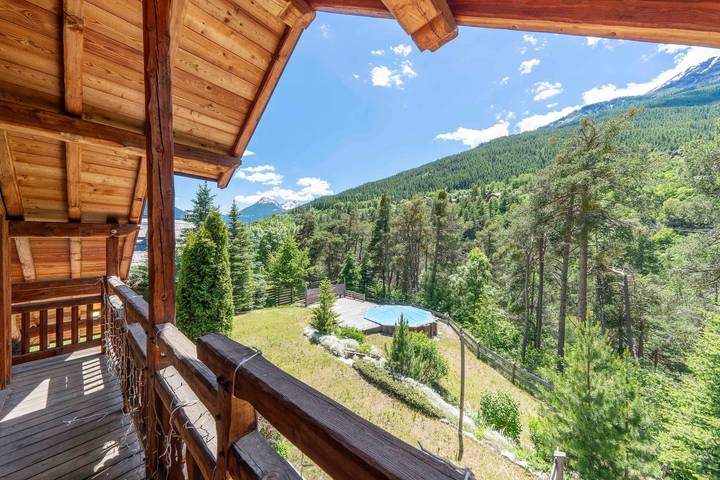 Chalet für 14 Personen mit Garten in Saint-Chaffrey, Serre Chevalier
