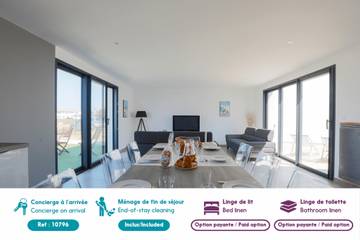 Maison De Vacances pour 8 Personnes dans Le Bois-Plage-en-Ré, Côte des Fleurs, Photo 1