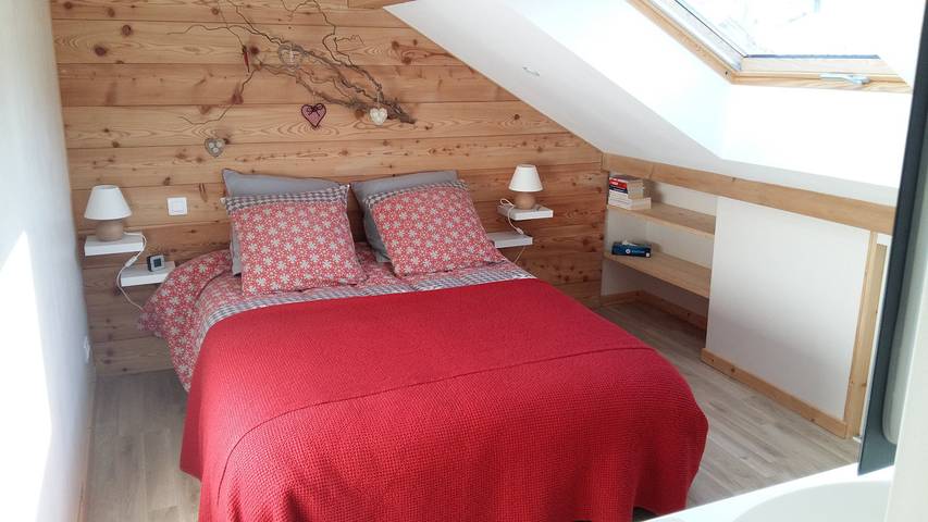Gîte pour 4 personnes, avec Balcon ainsi que Terrasse et Vue sur le lac à Gérardmer