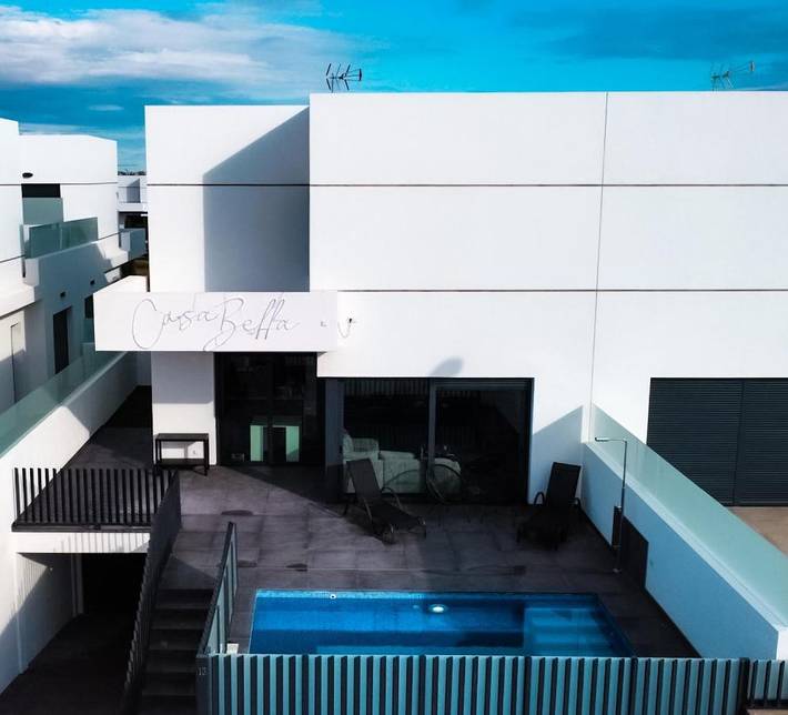 Casa rural para 6 personas, con piscina y balcón, Familias con niños en Dolores