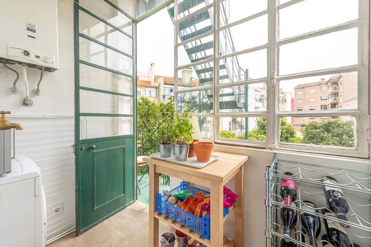 Gîte pour 3 personnes, avec Balcon et Terrasse à Lisbonne - 4