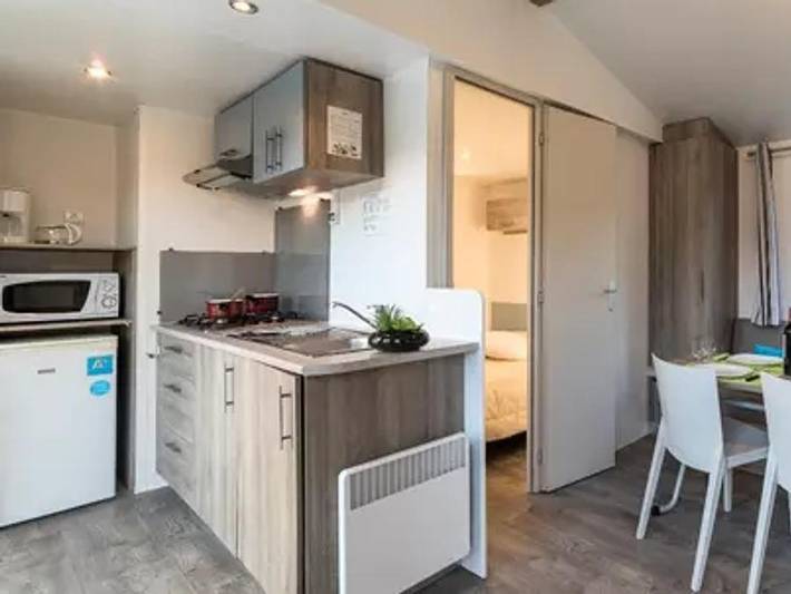 Camping Le Domaine de Mesqueau - Mobilhome 4 personnes - Simply Riviera – 2 chambres, 4 personnes in Plougasnou, Ceinture Dorée