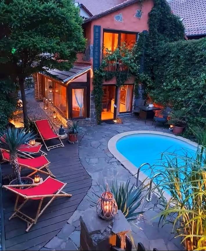 Ferienhaus für 4 Personen, mit Whirlpool und Terrasse sowie Sauna in Sachsen - 4