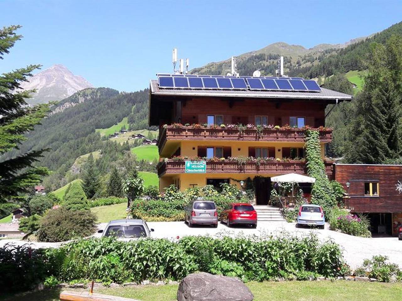 Ganze Ferienwohnung, Familienpension Gletscherblick - Familienzimmer in Heiligenblut, Oberkärnten