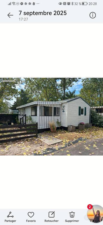 Camping pour 4 personnes