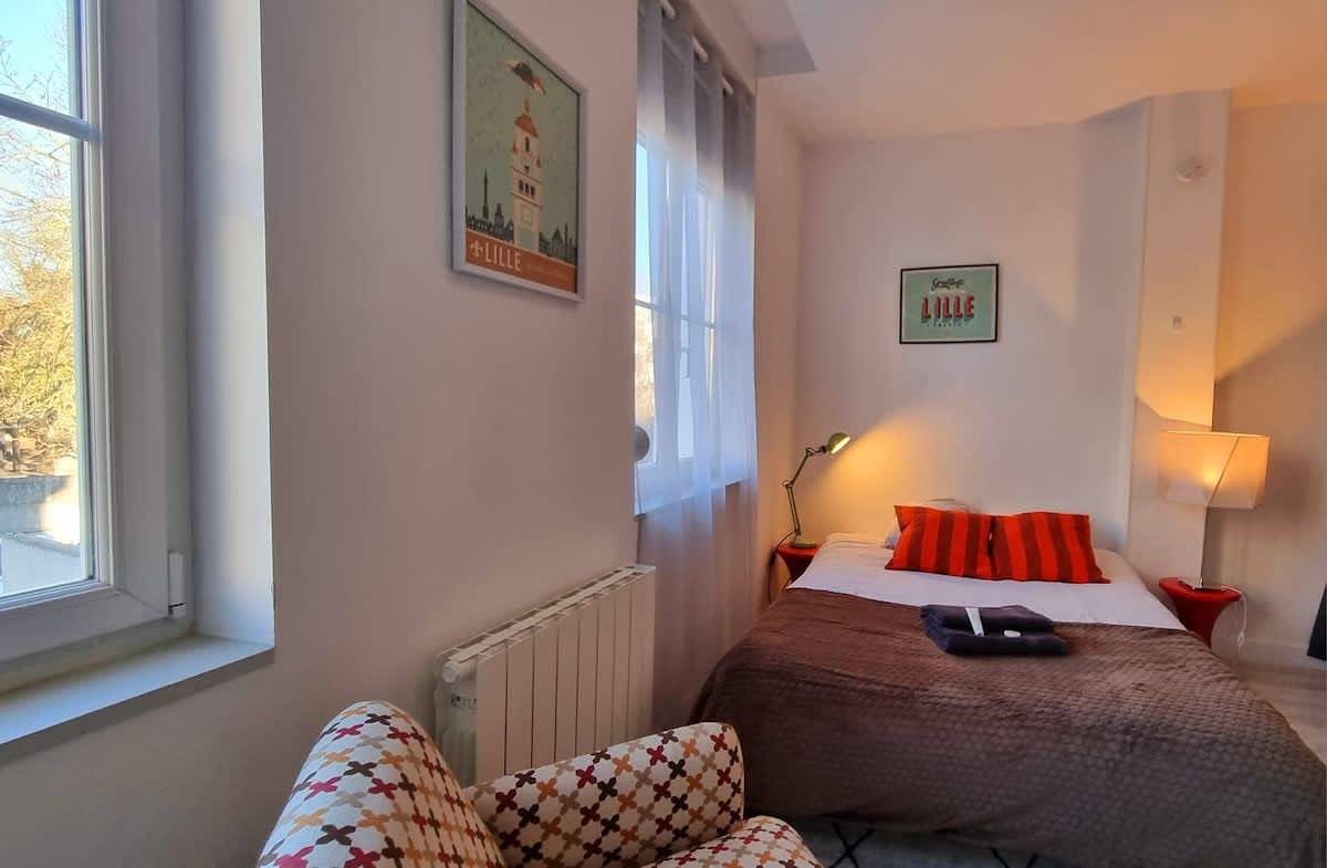 Ganzes Studio, Lilly-Tout a pied, proche gares, Grd Palais&Centre in Lille, Lille und Umgebung