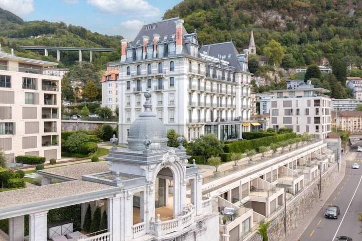 Ferienwohnung für 8 Personen, mit Sauna und Balkon sowie Pool