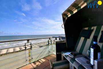 Ferienwohnung für 4 Personen, mit Balkon auf Wangerooge