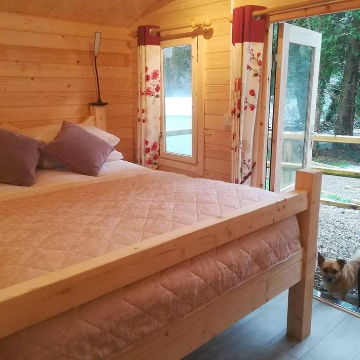 Tente pour 2 personnes, avec terrasse ainsi que jardin et vue en Irlande - 3