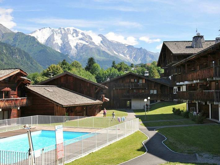 Gîte pour 4 personnes, avec balcon et piscine à Saint-Gervais-les-Bains