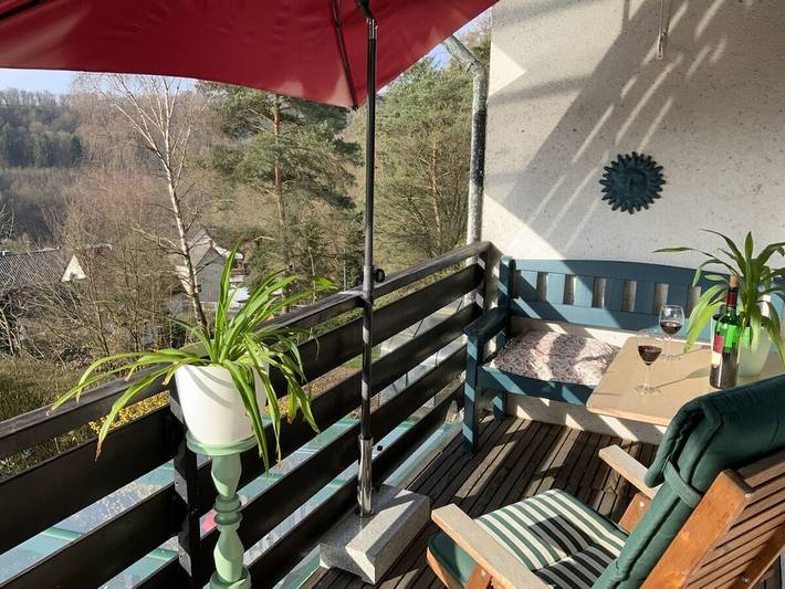 Ferienhaus für 5 Personen, mit Balkon