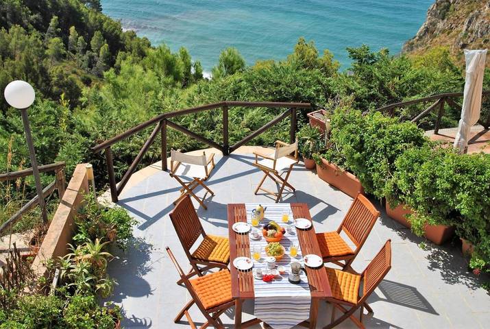 Villa per 5 persone, con balcone in Sperlonga