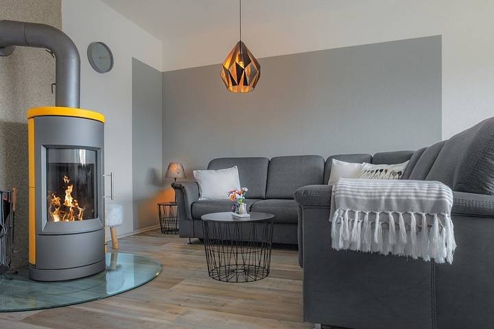 Hütte für 4 Personen, mit Balkon an der Ostsee