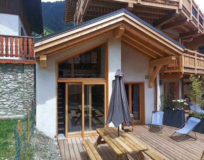 Gîte pour 4 personnes, avec terrasse ainsi que sauna et jacuzzi - 1