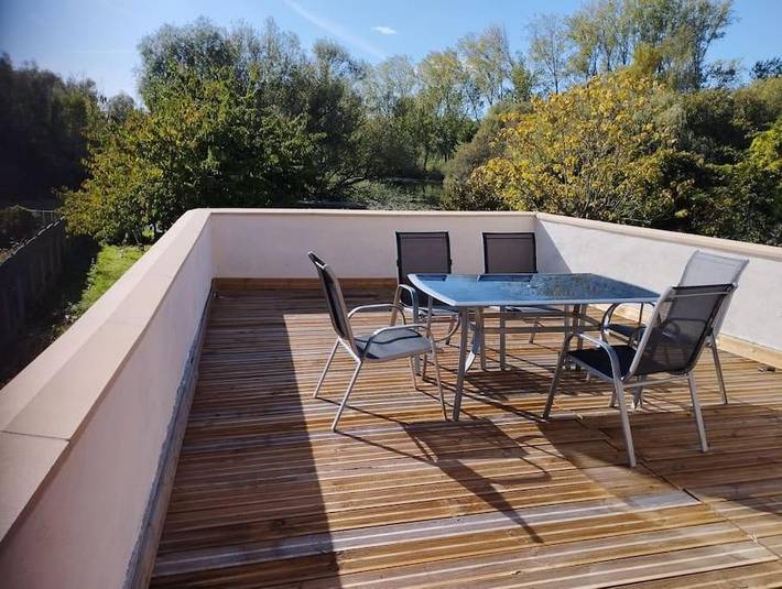 Appartement de vacances pour 7 personnes, avec Balcon et Terrasse ainsi que Vue et Vue sur le lac
