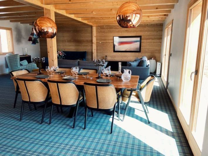 Chalet 'Les Carroz De Mary - Sommand' avec vue sur la montagne, terrasse privée et Wi-Fi in Mieussy, Région de Bonneville