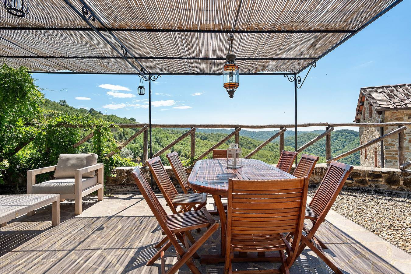 Villa 'Agriturismo Podere Terrena' con vista sulle montagne, piscina privata e Wi-Fi in Gaiole in Chianti, Chianti