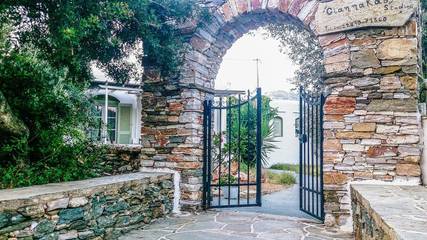 Gîte pour 3 personnes, avec jardin dans Platis Gialos Sifnos