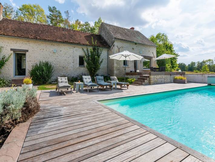 Maison de vacances pour 2 personnes, avec Jardin et Piscine dans Loiret - 4