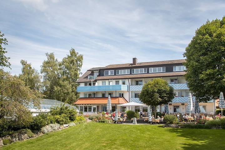 Hotel für 4 Personen, mit Balkon/Terrasse und Garten sowie Sauna