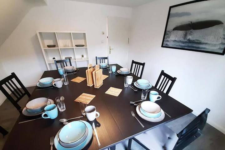 Ferienwohnung für 9 Personen, mit Terrasse