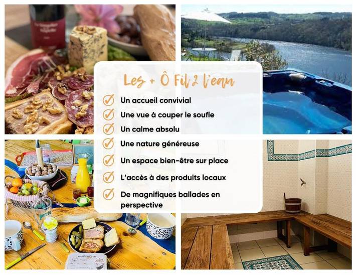 Camping pour 3 personnes, avec vue et vue sur le lac ainsi que jardin et sauna, animaux acceptés dans la Loire - 3