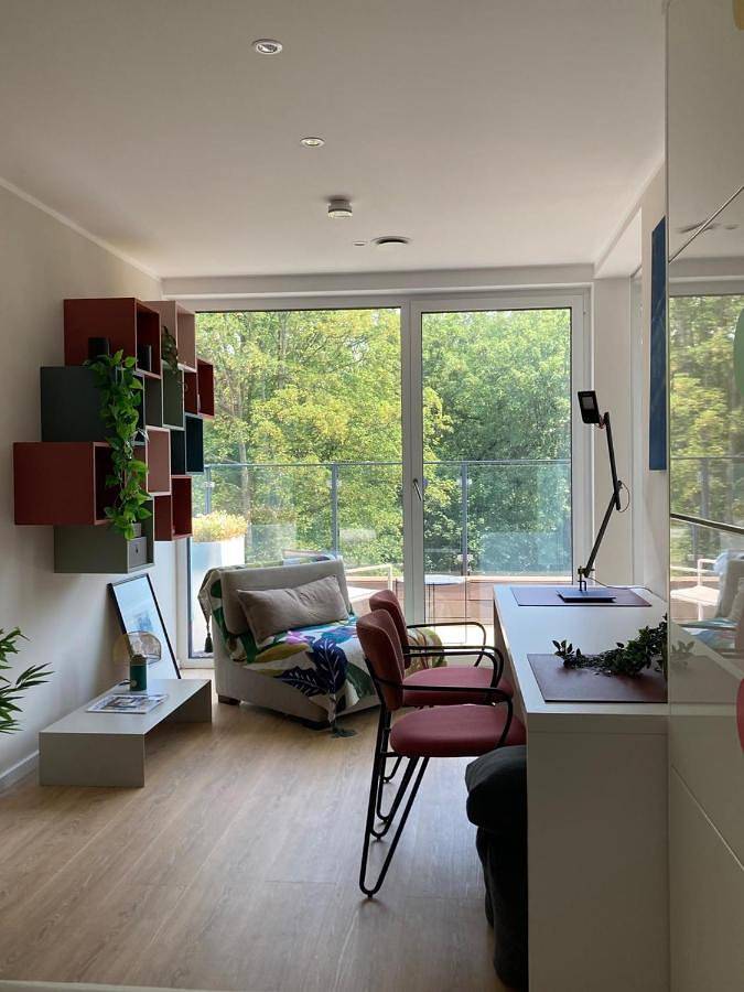 Ferienwohnung für 6 Personen, mit Garten und Terrasse sowie Sauna und Ausblick in Bochum - 4