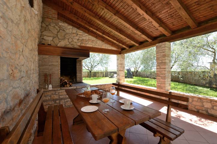 Dom dla 4 osób, z Ogród i Basen w Istria