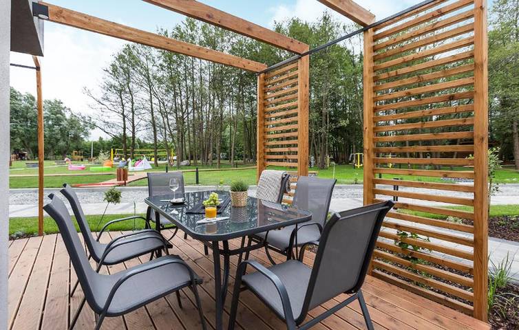 Ganze Ferienwohnung, Ferienwohnung für 3 Personen mit Terrasse in Niechorze, Powiat gryficki