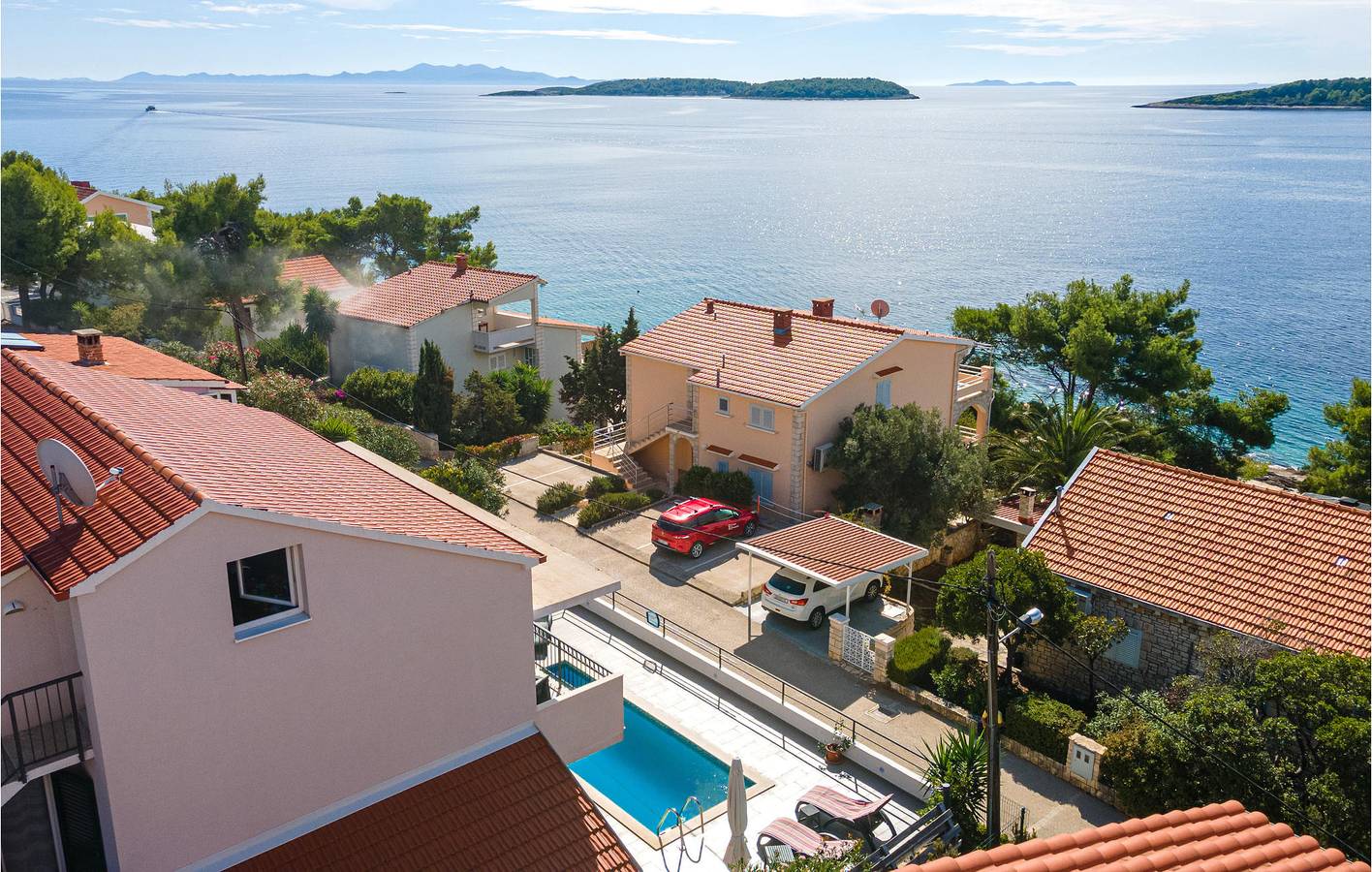 Ferienhaus für 8 Personen mit Terrasse in Vela Luka, Korcula