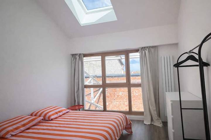 Entire apartment, Architect's duplex loft 3 double bedrooms & 2 private parking spaces in Mulhouse, Mulhouse region